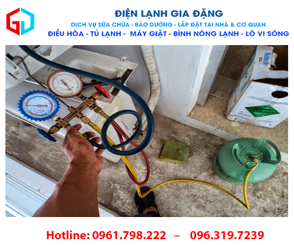 bơm gas máy lạnh biên hoà